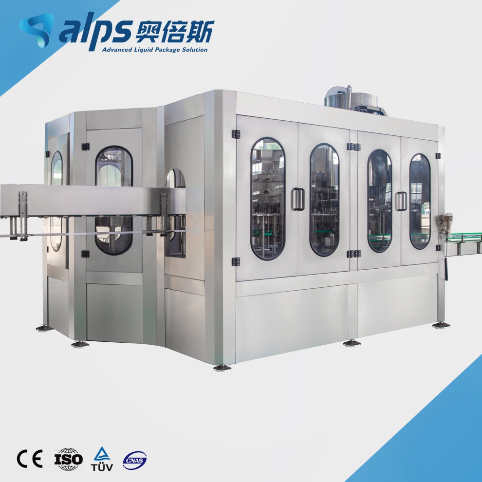 Máquina de llenado y tapado de lavado automático chino 2022 para agua embotellada de 3-5 galones